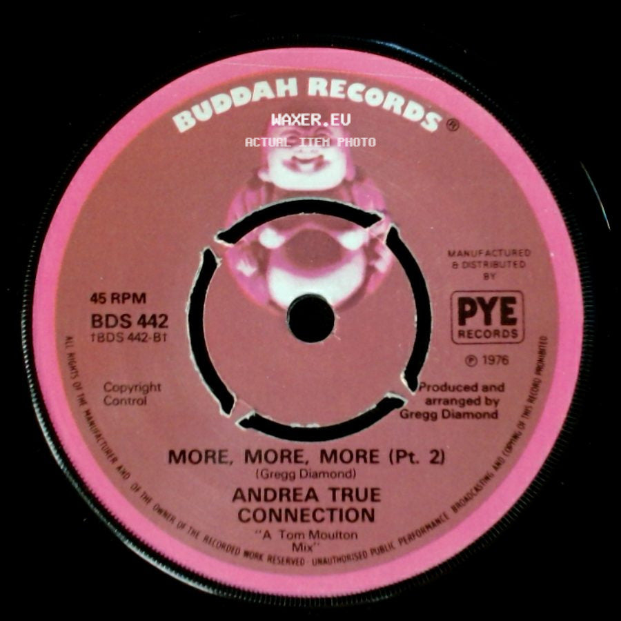 Andrea True Connection - More, More, More (Pt. 2) / More, More, More (Pt. 1) side A