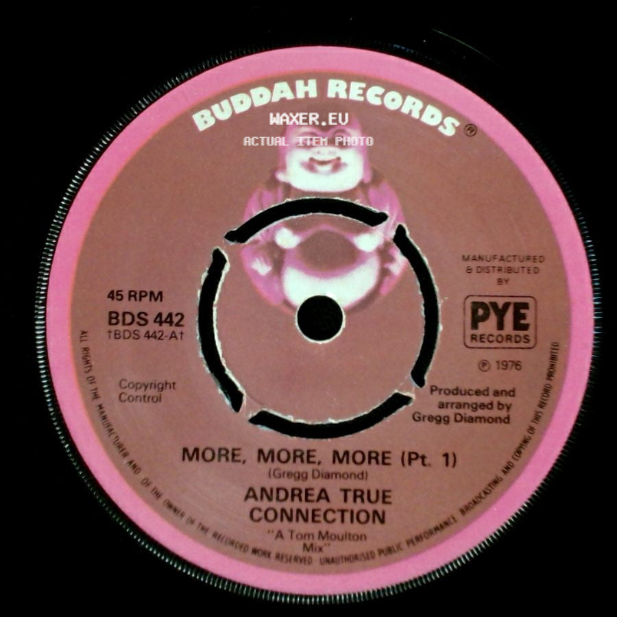 Andrea True Connection - More, More, More (Pt. 2) / More, More, More (Pt. 1) side B