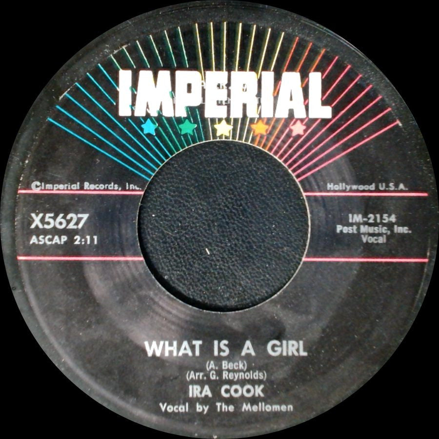 Ira Cook - What Is A Girl / What Is A Boy side A