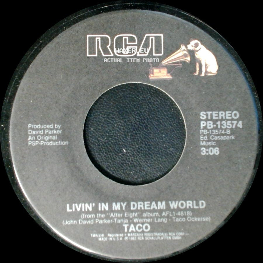 Taco - Livin' In My Dream World / Puttin' On The Ritz side A