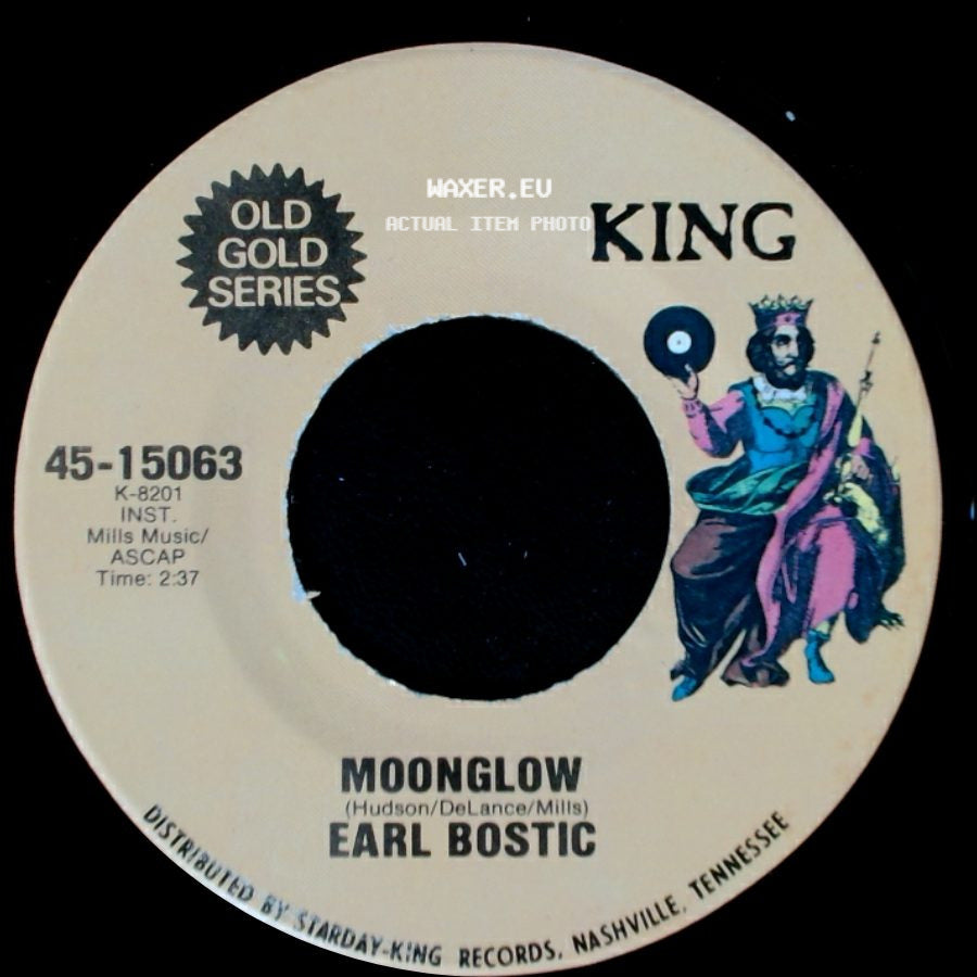 Earl Bostic - Moonglow / Smoke Gets' In Your Eyes side A