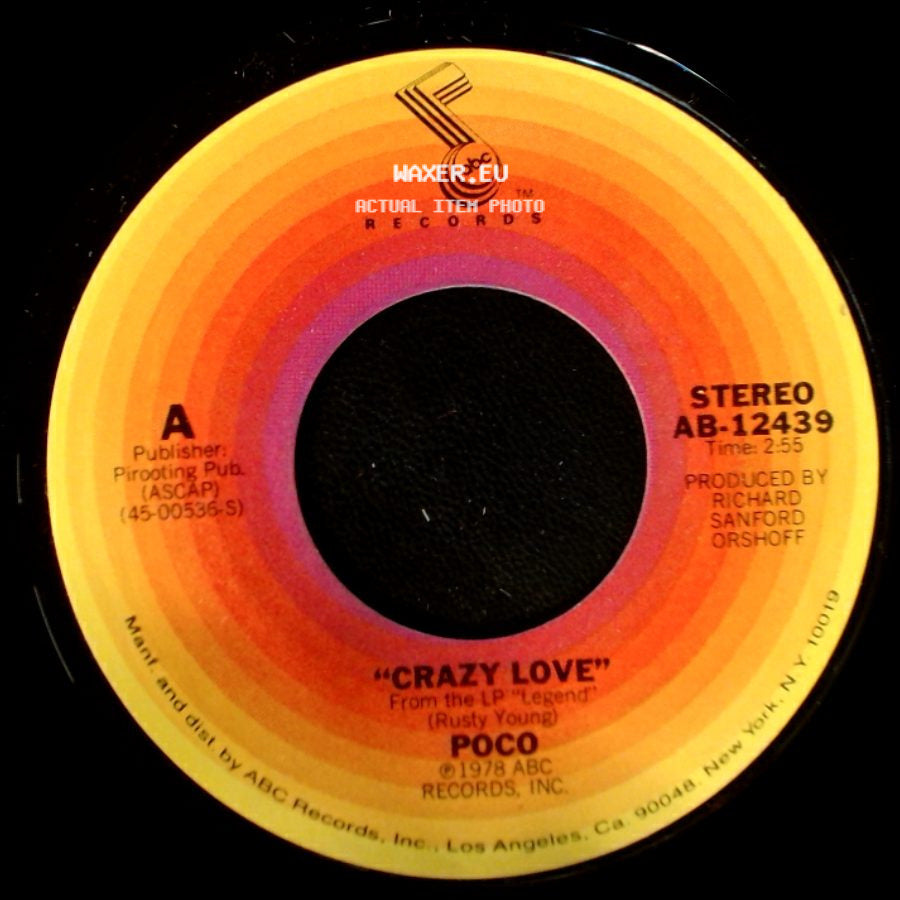 Poco - Crazy Love / Barbados side A