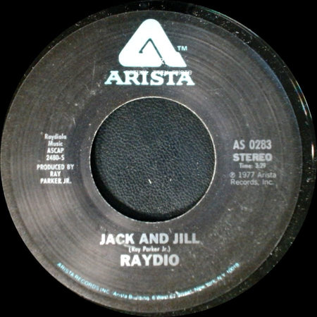 Raydio - Get Down / Jack And Jill side B