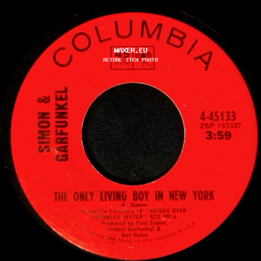 Simon & Garfunkel - The Only Living Boy In New York / Cecilia side A