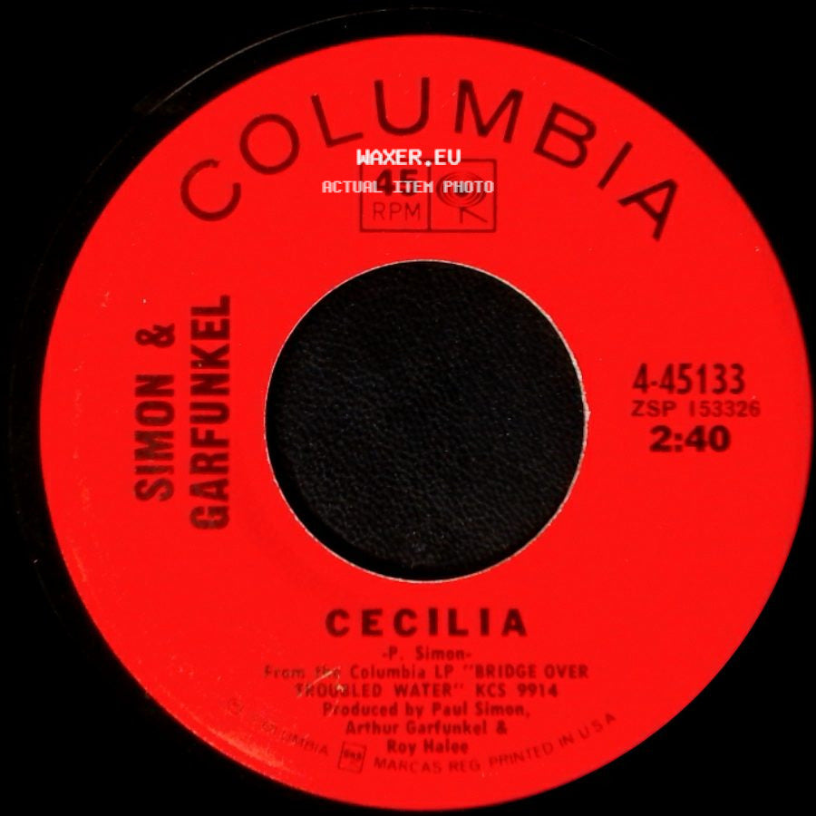 Simon & Garfunkel - The Only Living Boy In New York / Cecilia side B