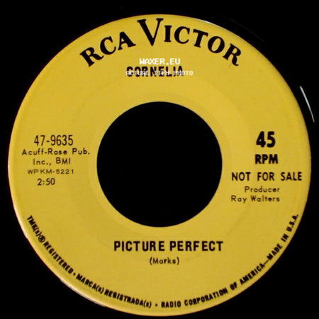 Cornelia - Picture Perfect / Picking Up Pebbles side A