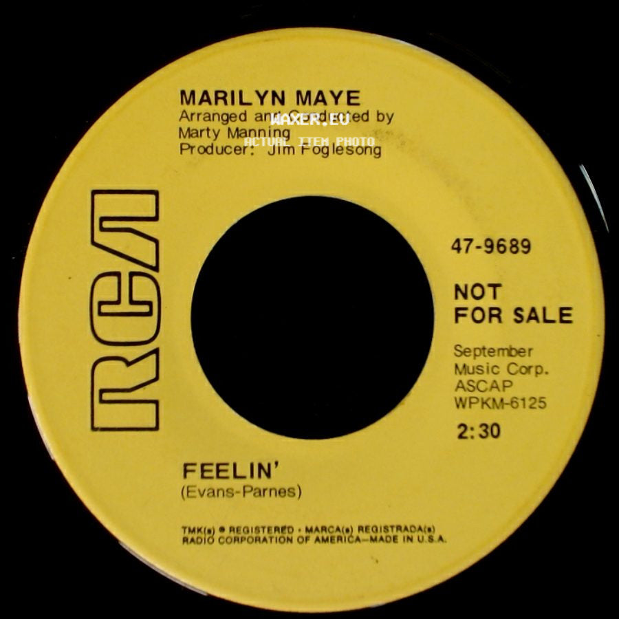 Marilyn Maye - Mr. Clown / Feelin' side B