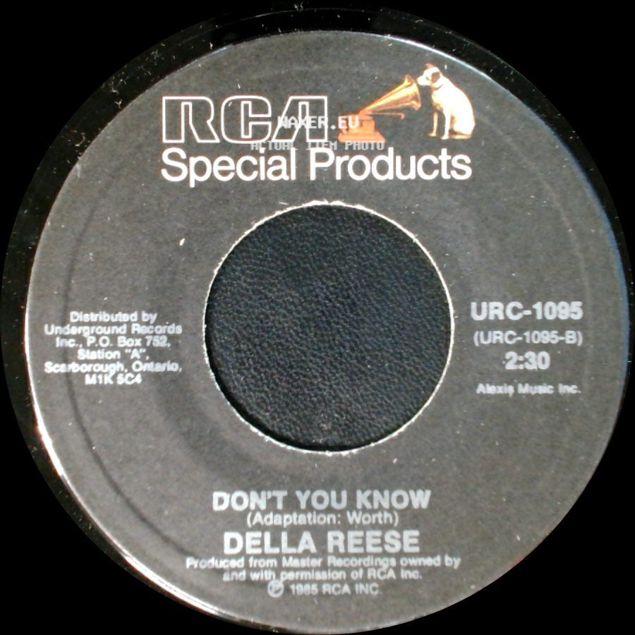 Kay Starr / Della Reese - Rock And Roll Waltz / Don't You Know side B