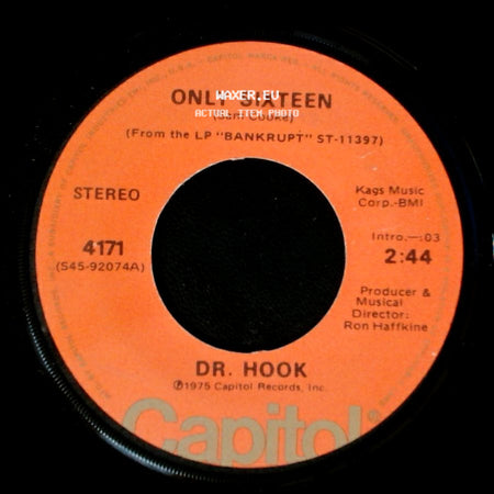 Dr. Hook - Let Me Be Your Lover / Only Sixteen side B