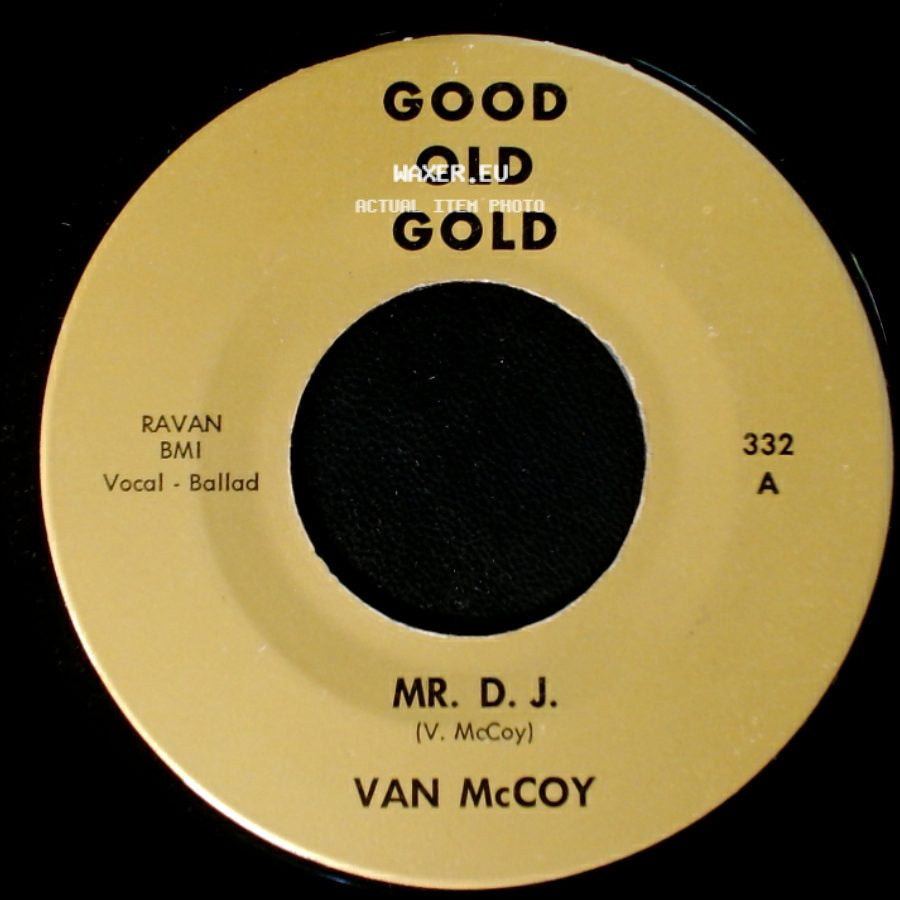 Van Mccoy / Rudy Gracia - Mr. D. J. / Cholo side A