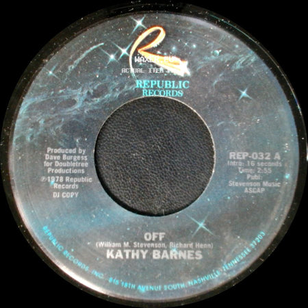 Kathy Barnes - Off / Off side A