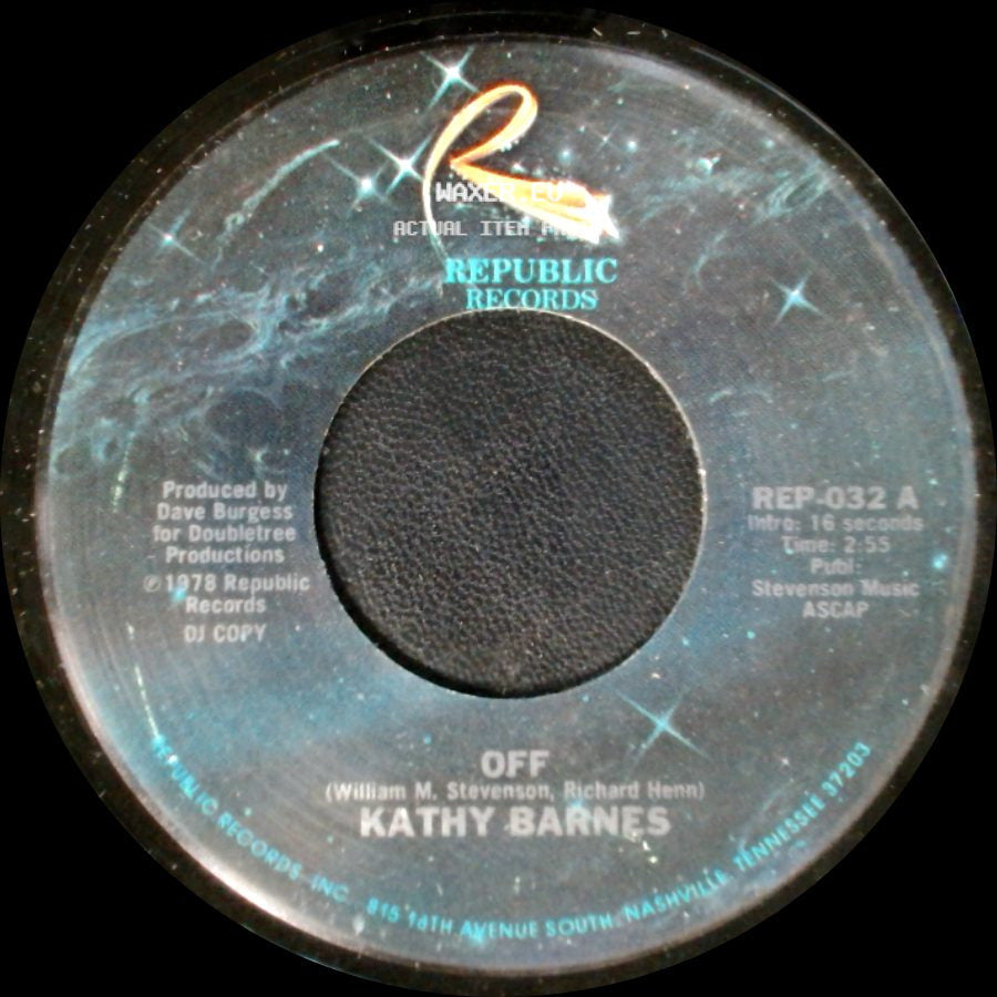 Kathy Barnes - Off / Off side A