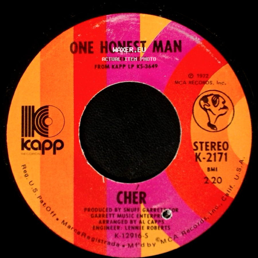 Chér / Cher - Living In A House Divided / One Honest Man side B