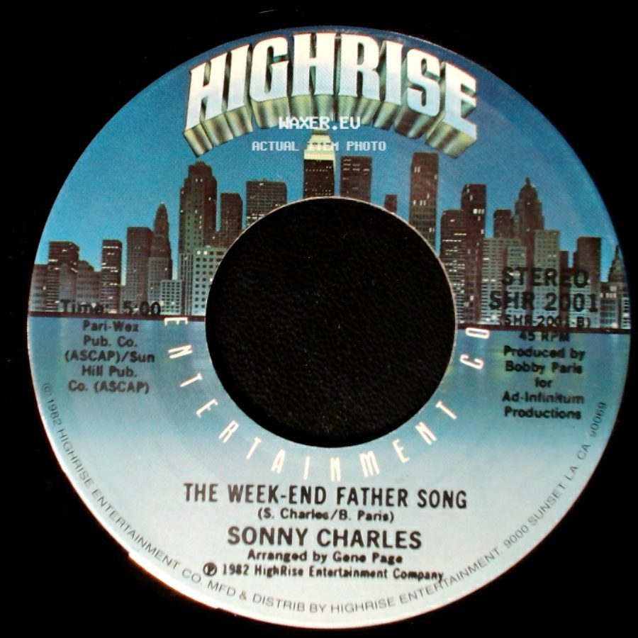 Sonny Charles - Put It In A Magazine / The Week-End Father Song side B