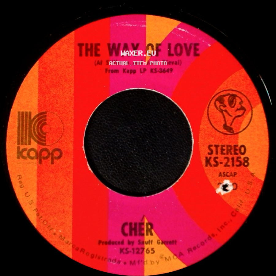 Chér / Cher - Don't Put It On Me / The Way Of Love side B