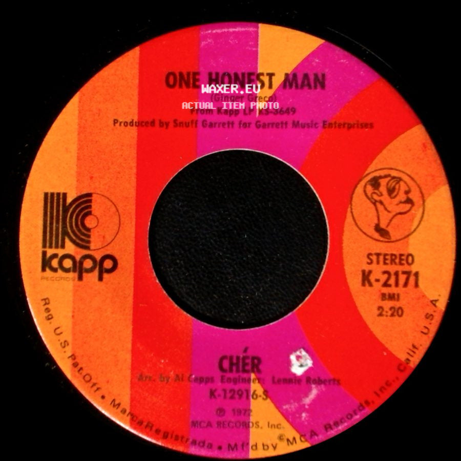 Chér - Living In A House Divided / One Honest Man side B