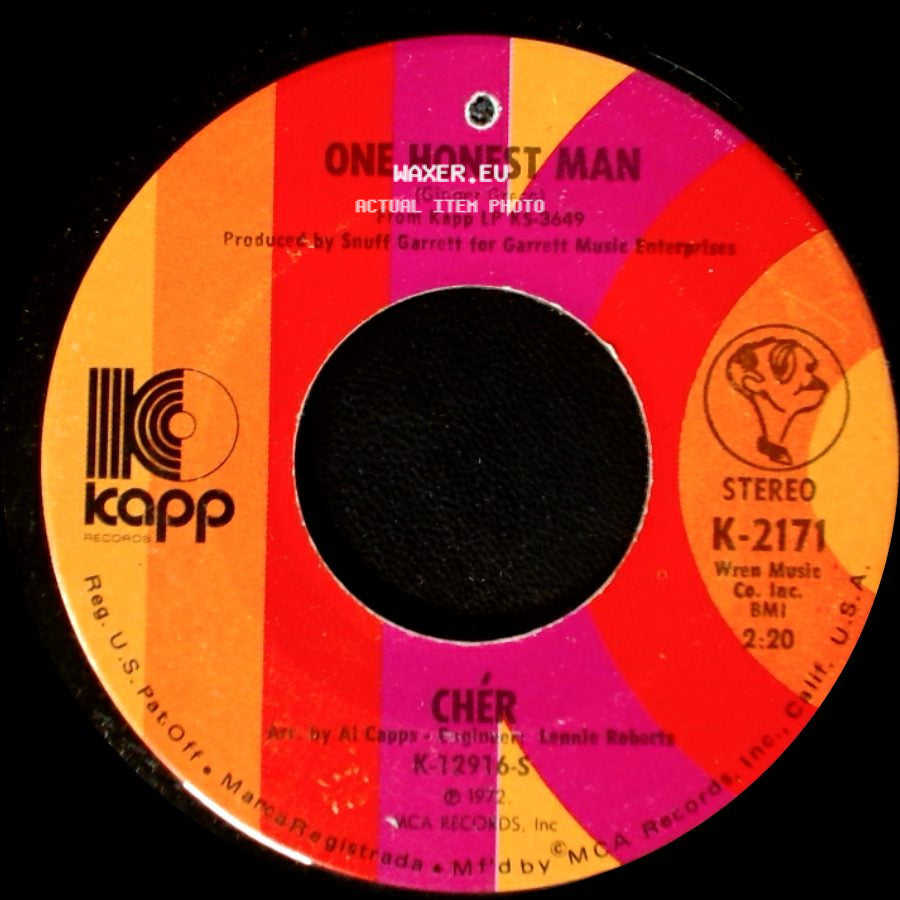 Chér - One Honest Man / Living In A House Divided side A