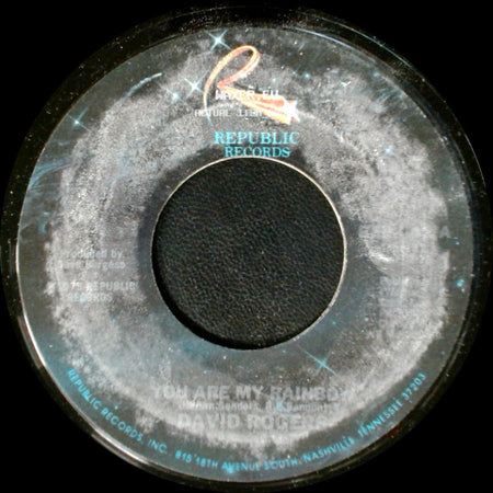 David Rogers - You Are My Rainbow / If You Should Ask side A