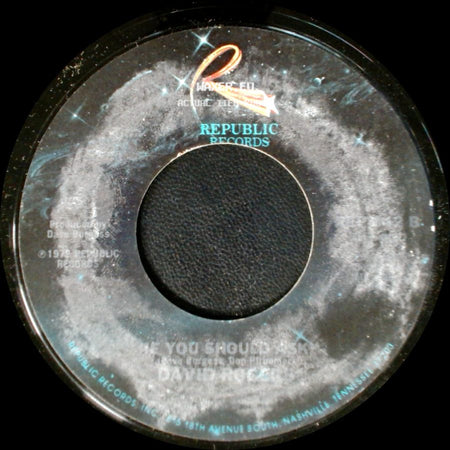 David Rogers - You Are My Rainbow / If You Should Ask side B