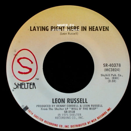 Leon Russell - Laying Right Here In Heaven / Lady Blue side A
