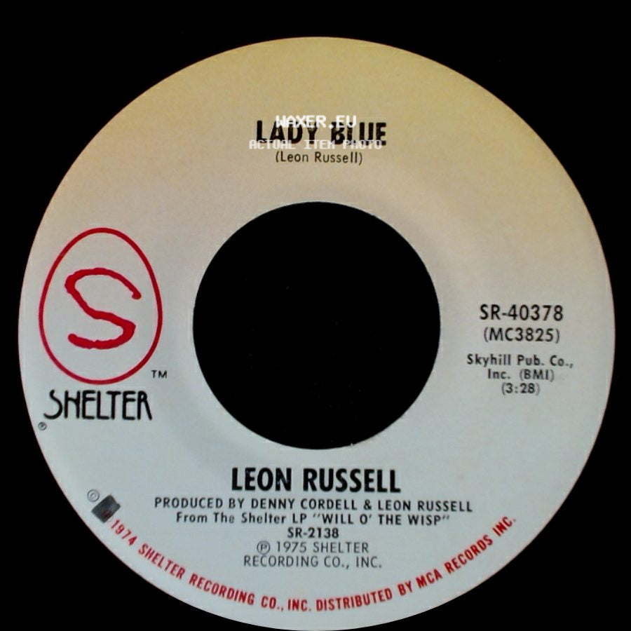 Leon Russell - Laying Right Here In Heaven / Lady Blue side B