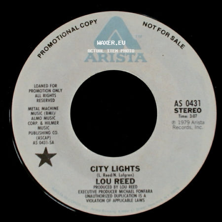 Lou Reed - City Lights / City Lights side A