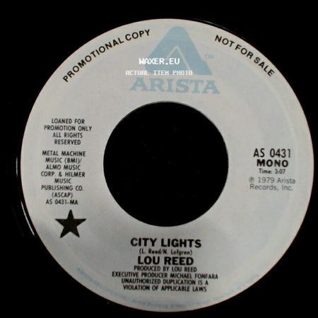Lou Reed - City Lights / City Lights side B