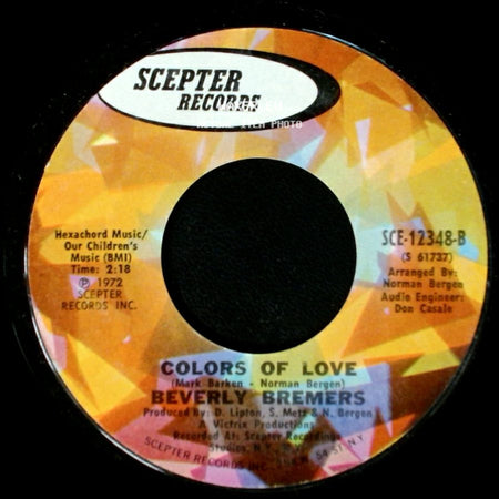Beverly Bremers - Colors Of Love / We're Free side A