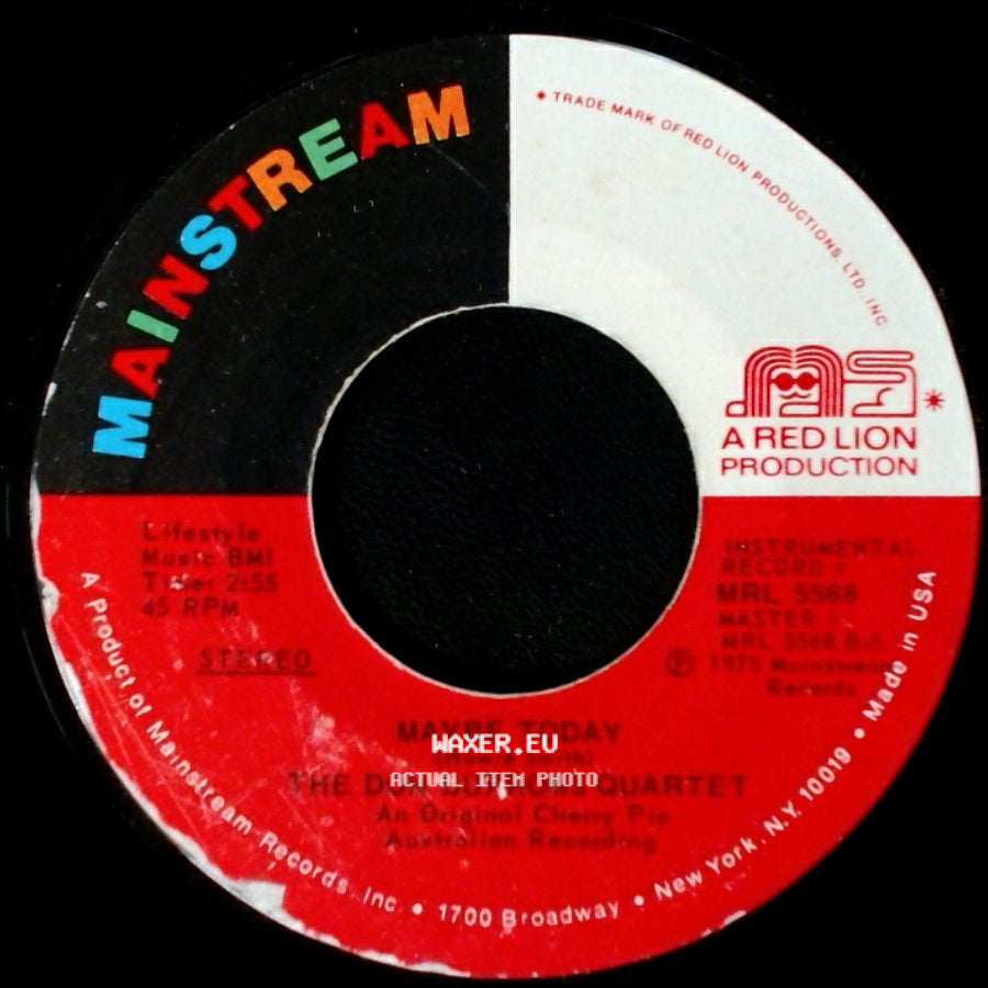 The Don Muirrows Quartet / The Don Burrows Quartet - Maybe Today / Sweet Emma side A