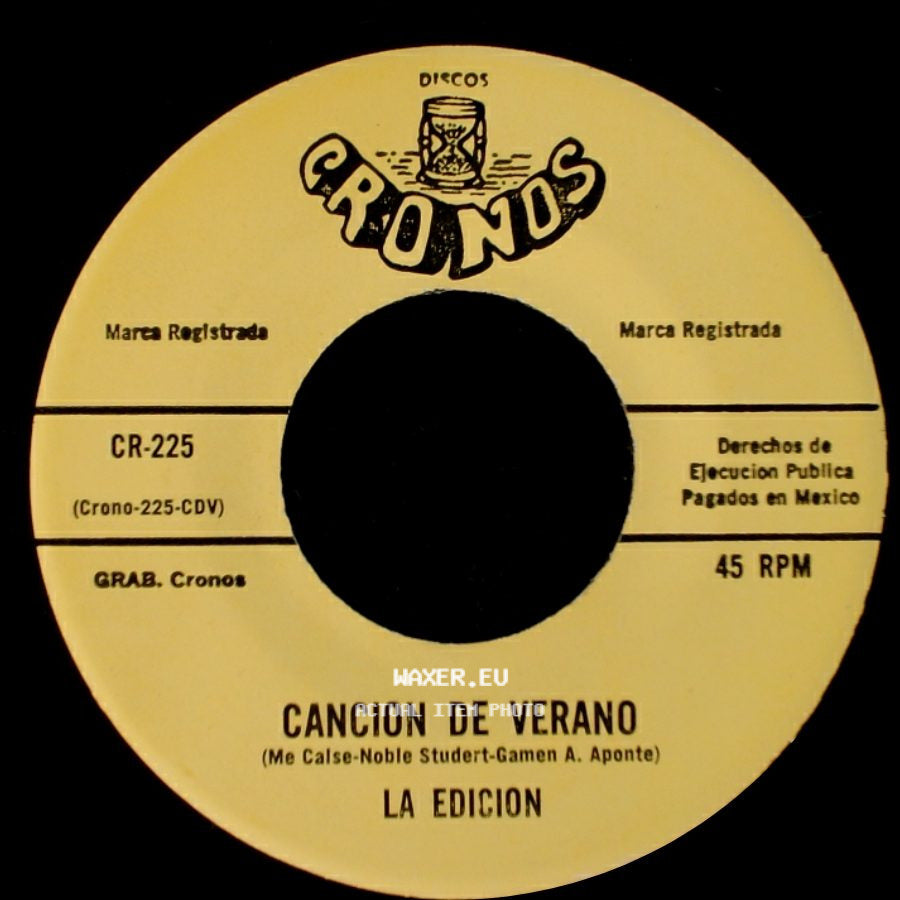 La Edicion - Cancion De Verano / Recordando side A