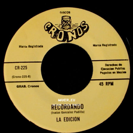 La Edicion - Cancion De Verano / Recordando side B