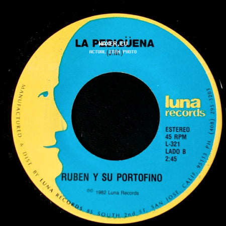 Ruben Y Su Portofino - Redadas Del '82 / La Pedigüena side B