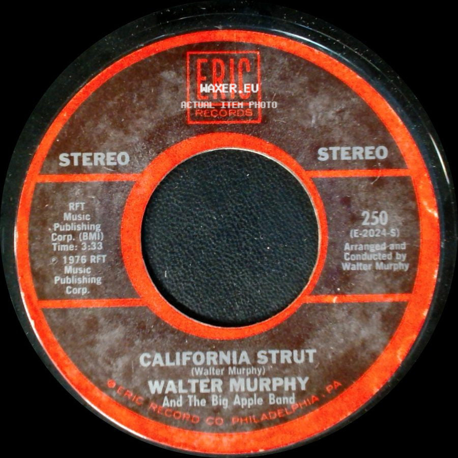 Walter Murphy And The Big Apple Band - A Fifth Of Beethoven / California Strut side B