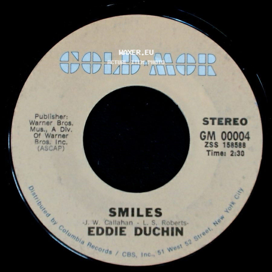 Eddie Duchin - Shine On Harvest Moon / Smiles side B