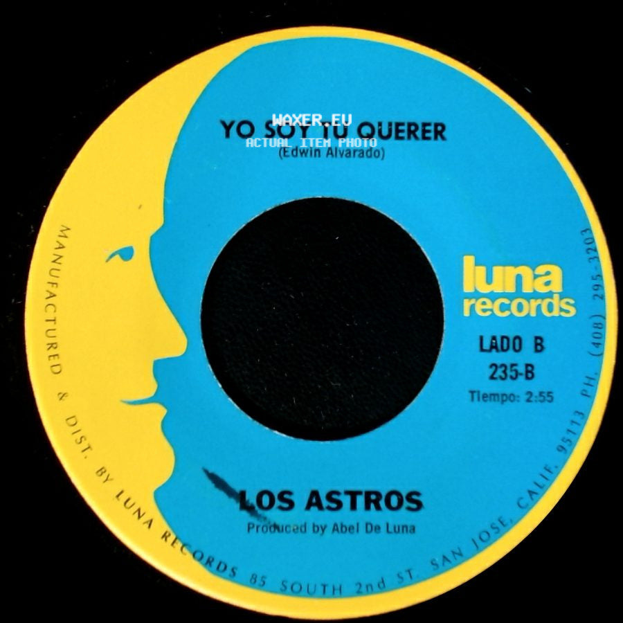 Los Astros - Tres Dias / Yo Soy Tu Querer side B