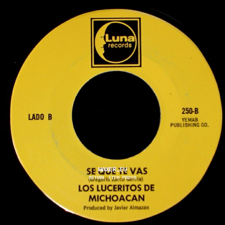 Los Luceritos De Michoacan - Flor De Las Flores / Se Que Te Vas side B
