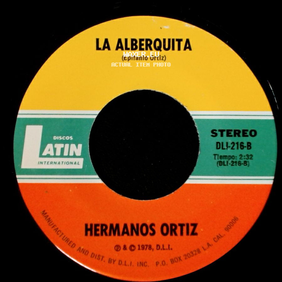 Hermanos Ortiz - Pa Que Andamos Con Cuentos / La Alberquita side B