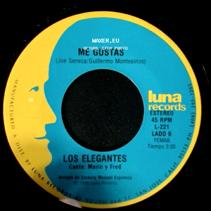 Los Elegantes - Que Miraste En Mi / Me Gustas side B