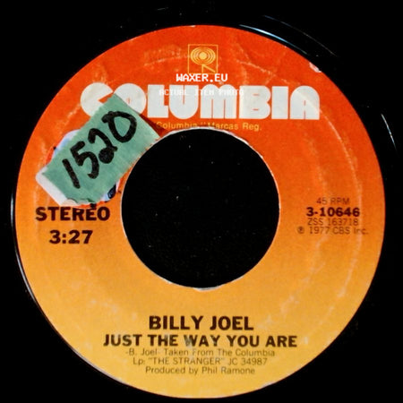 Billy Joel - Get It Right The First Time / Just The Way You Are side B