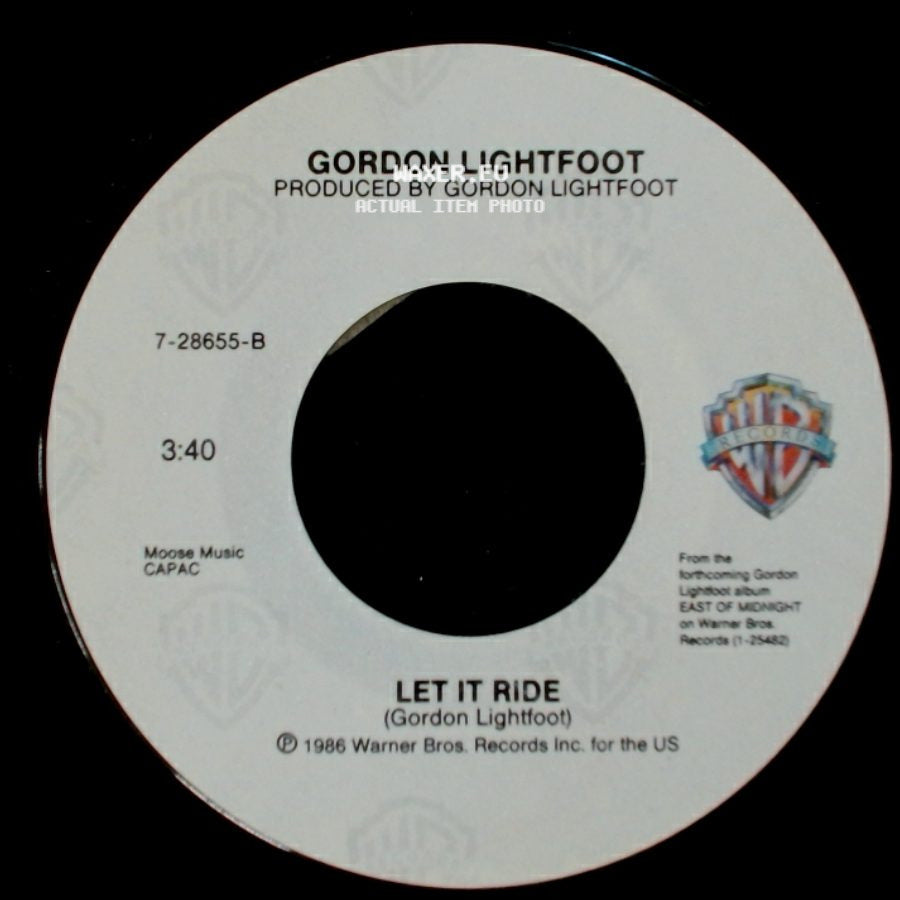 Gordon Lightfoot - Let It Ride / Anything For Love side A