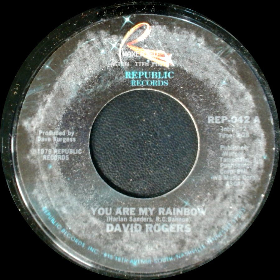 David Rogers - If You Should Ask / You Are My Rainbow side B