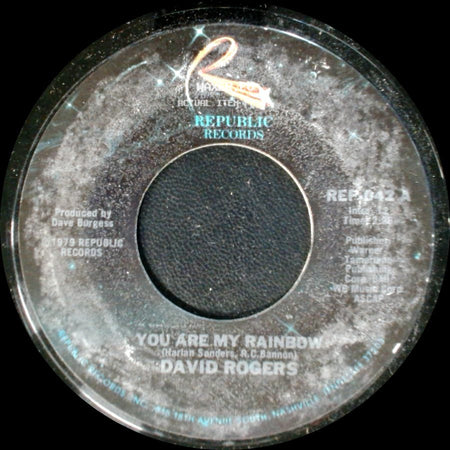 David Rogers - If You Should Ask / You Are My Rainbow side B