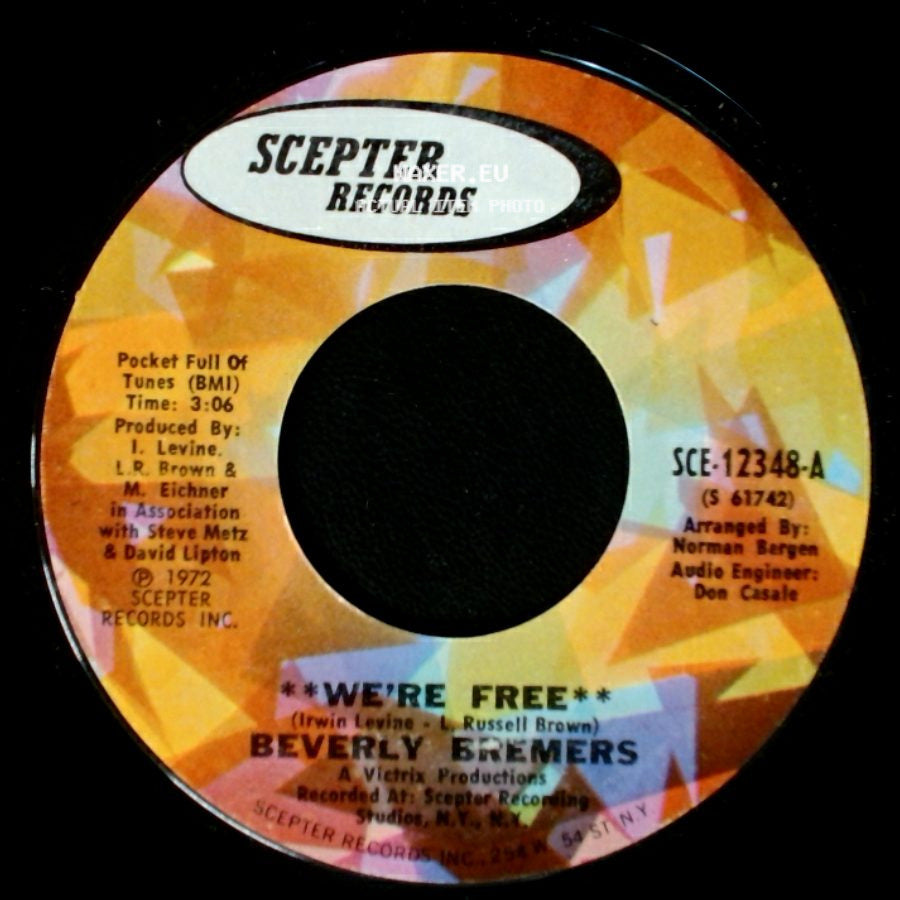 Beverly Bremers - We're Free / Colors Of Love side A