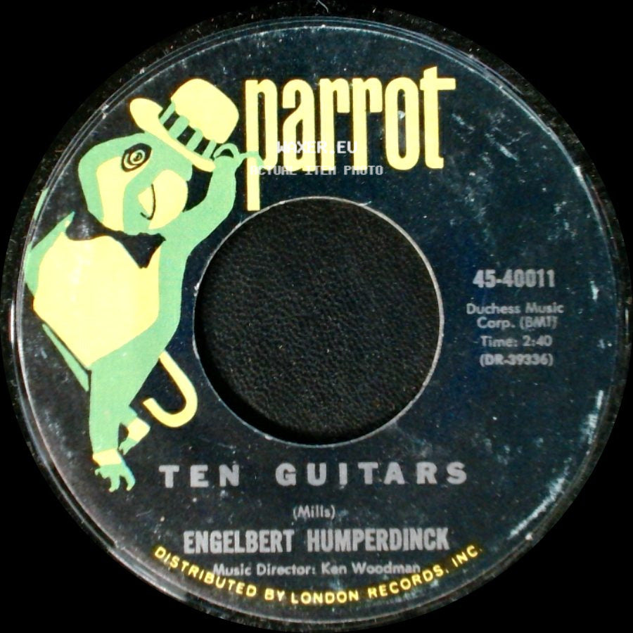 Engelbert Humperdinck - Ten Guitars / Release Me (And Let Me Love Again) side A