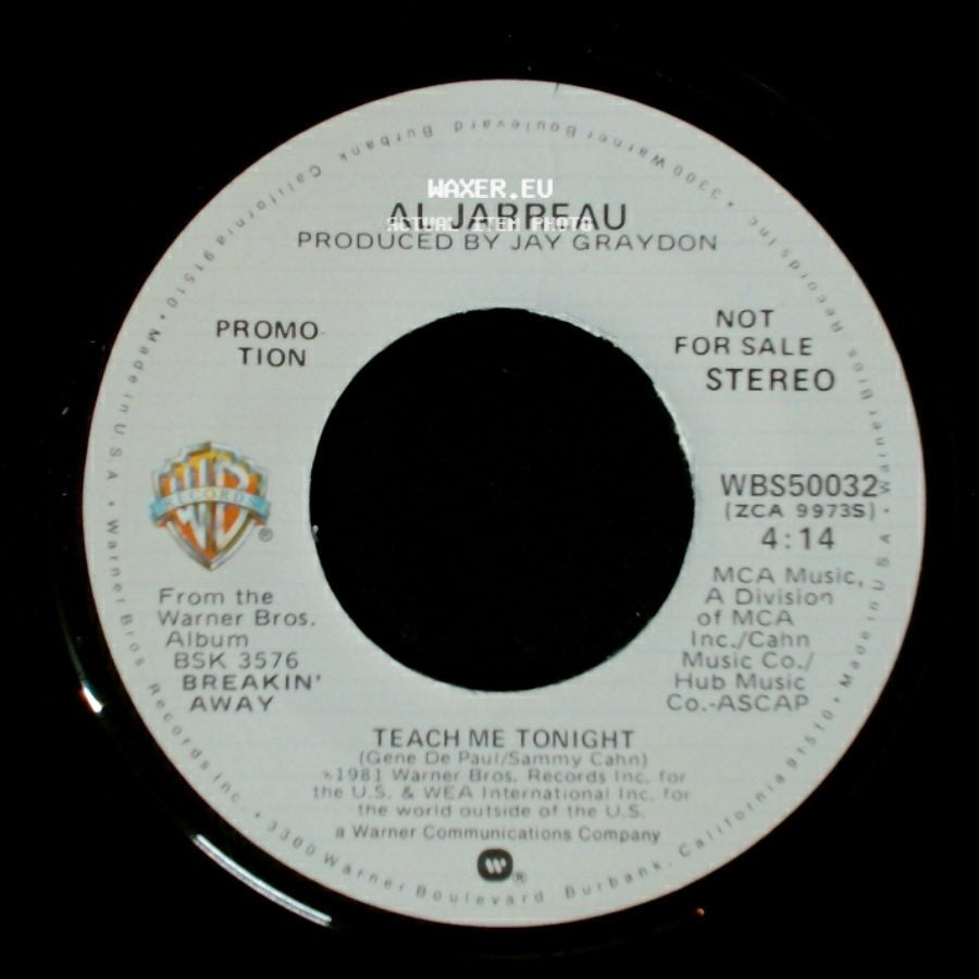 Al Jarreau - Teach Me Tonight / Teach Me Tonight side A