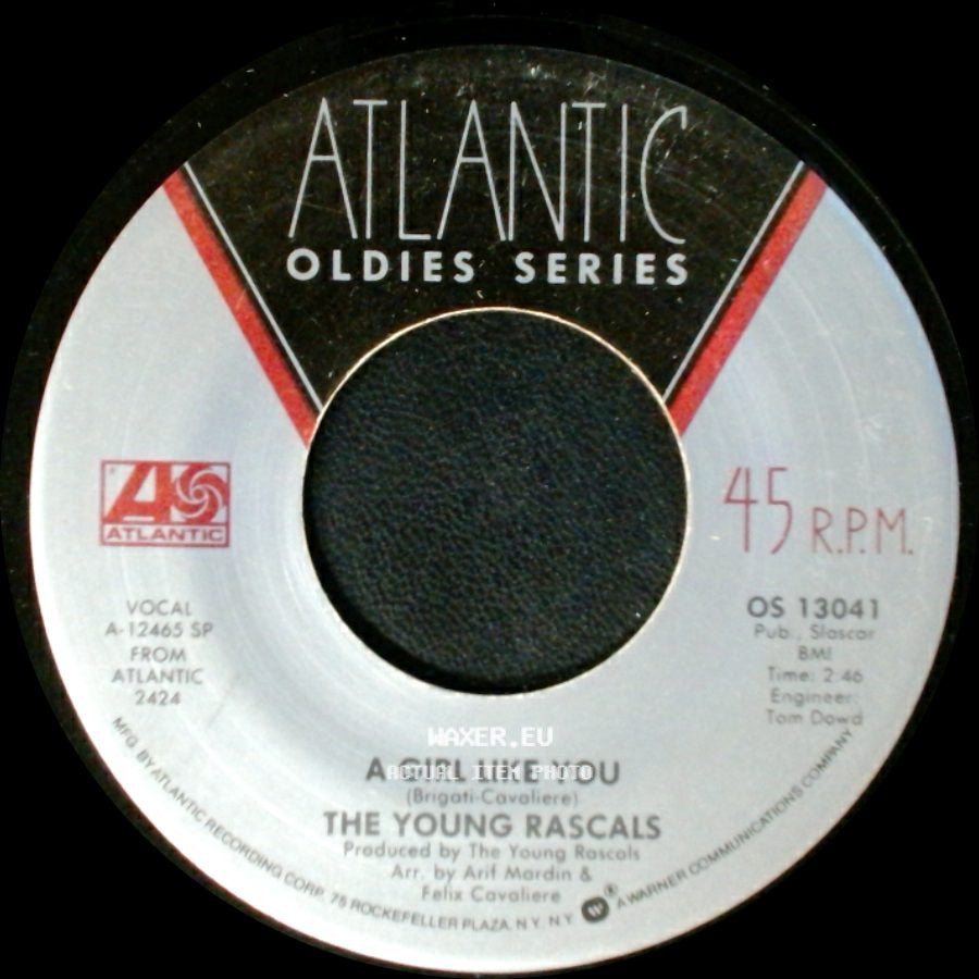 The Young Rascals - A Girl Like You / Good Lovin' side A