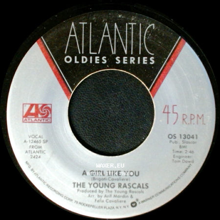 The Young Rascals - A Girl Like You / Good Lovin' side A