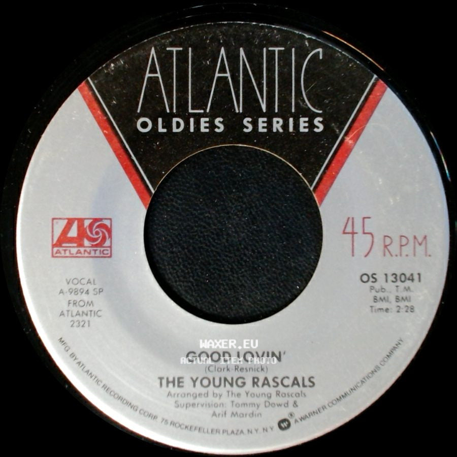 The Young Rascals - A Girl Like You / Good Lovin' side B