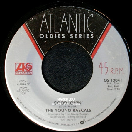The Young Rascals - A Girl Like You / Good Lovin' side B