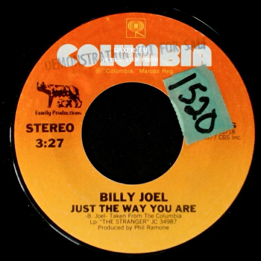 Billy Joel - Just The Way You Are / Get It Right The First Time side A